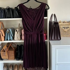 Bailey44 Burgundy Dress